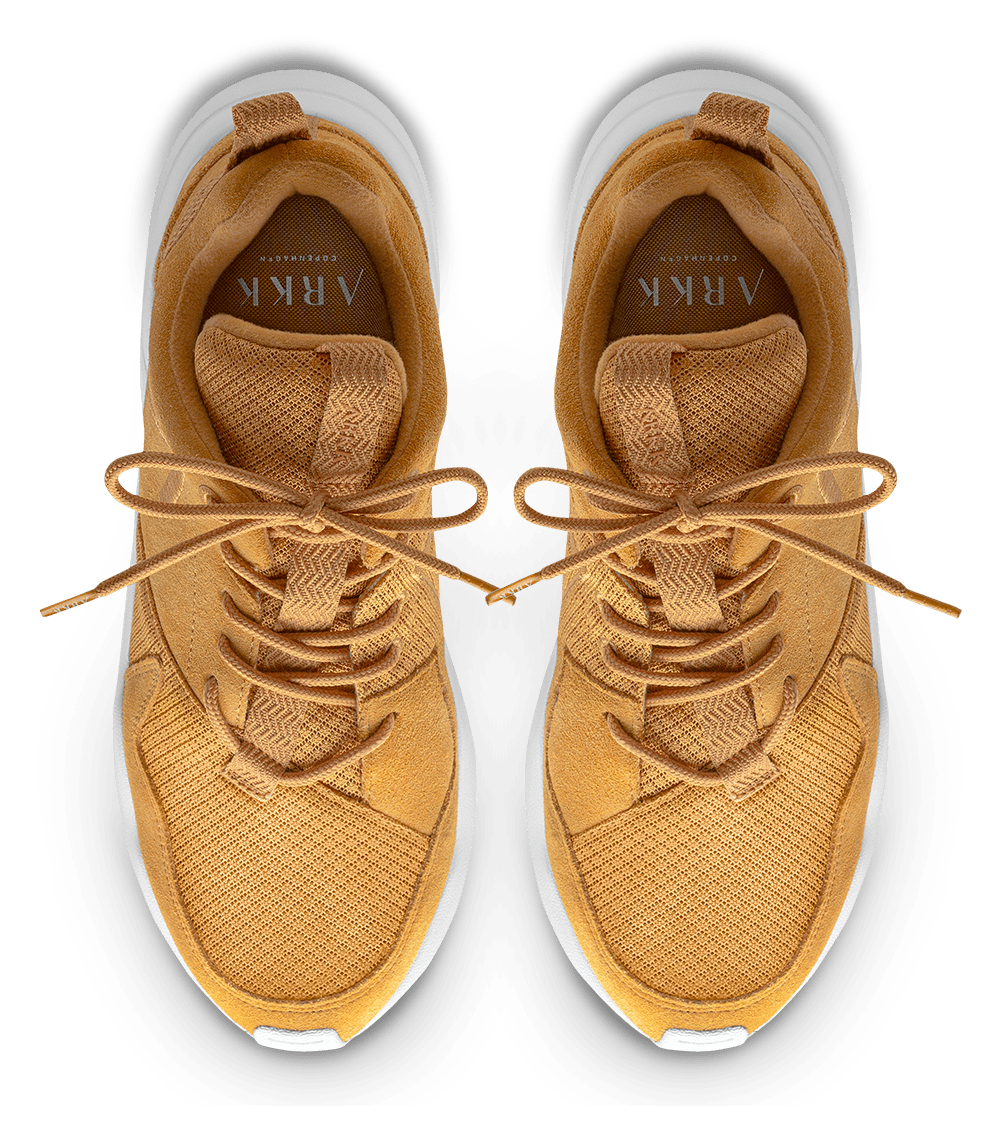 ARKK Collection Asymtrix Suede 3.0 F-PRO90 | Mustard | Men Asymtrix